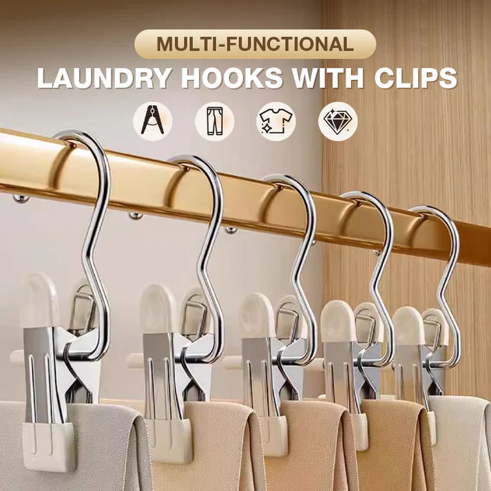 Invisible Hook Clip| For Balcony Organization 👚